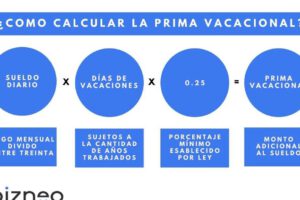 Cálculo de vacaciones a pagar: Pasos y fórmula