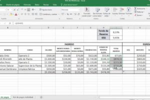 Elaboración de un Rol de Pagos en Excel: Guía Práctica