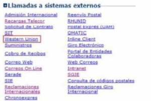 Realización de Pagos a través de Western Union