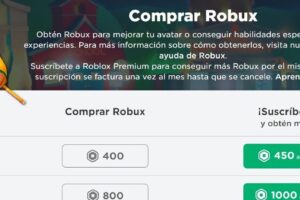 Cómo adquirir y utilizar Robux en línea