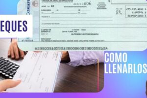 Cómo llenar un cheque de pago diferido