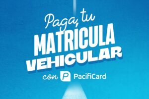 Instrucciones para pagar la matrícula vehicular con Pacificard