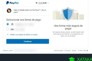 Pasos para efectuar un pago a través de PayPal